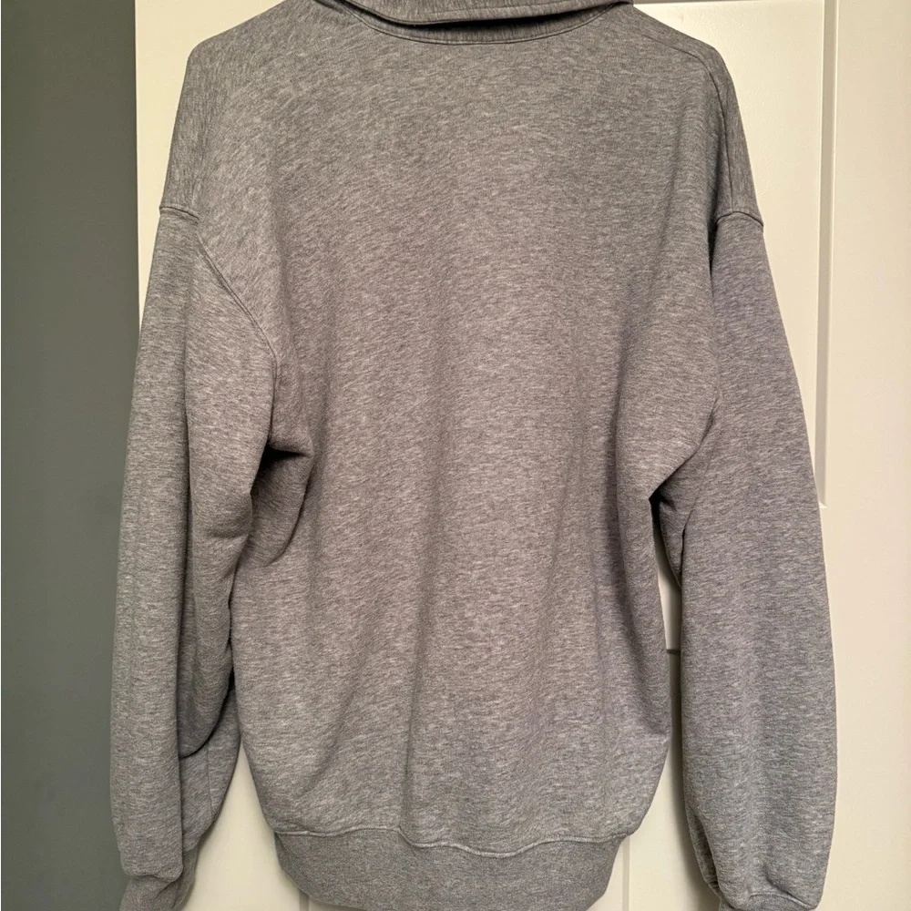 TNA Airy Fleece Boyfriend Sweatshirt in Gray - Picture 2 of 3